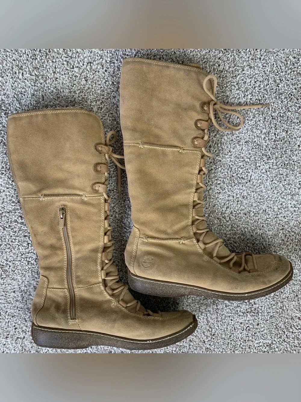 Timberland suede knee